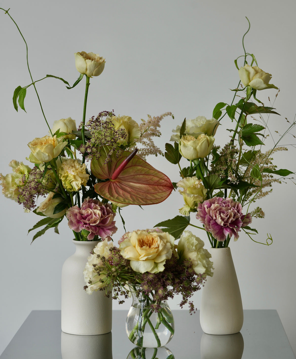 EARTHY CLUSTER VASES